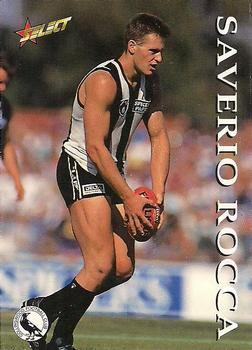 1995 Select AFL #118 Saverio Rocca Front